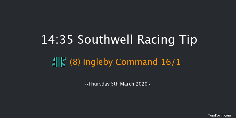 Bombardier Golden Beer Median Auction Maiden Stakes Southwell 14:35 Maiden (Class 5) 8f Tue 3rd Mar 2020