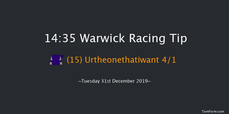 Warwick 14:35 Handicap Hurdle (Class 4) 26f Thu 12th Dec 2019