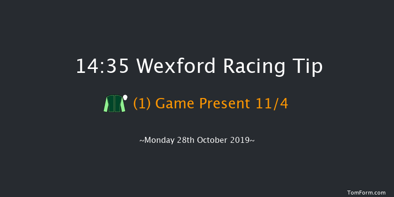 Wexford 14:35 Maiden Hurdle 20f Sun 27th Oct 2019