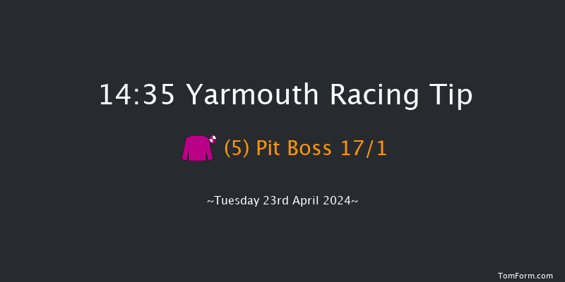 Yarmouth  14:35 Maiden (Class 5) 5f Sat 13th Apr 2024