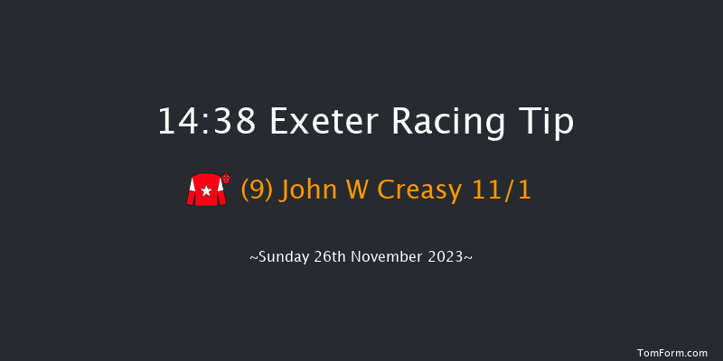 Exeter 14:38 Handicap Hurdle (Class 4) 17f Mon 20th Nov 2023