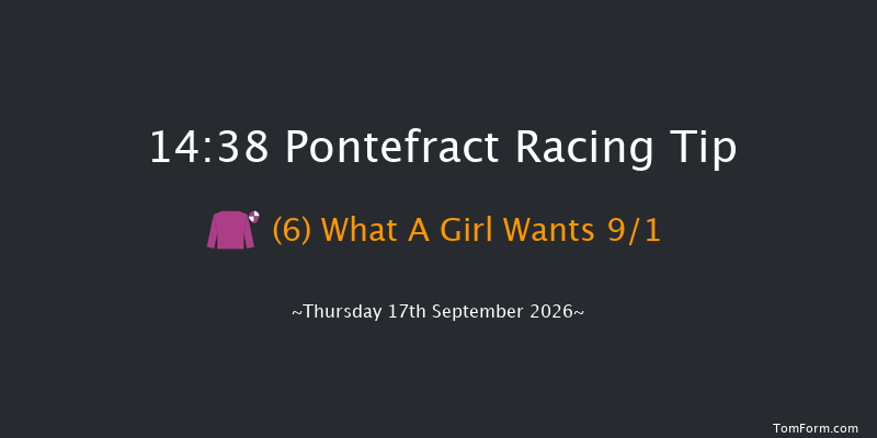 Pontefract 14-38 (Class 4) 6f Sun 16th Aug 2026