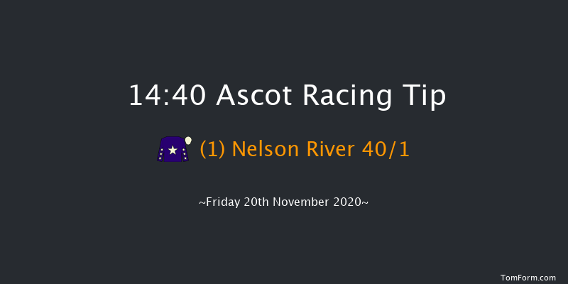 Coral 'Fail To Finish' Free Bet Handicap Hurdle Ascot 14:40 Handicap Hurdle (Class 2) 16f Sat 31st Oct 2020