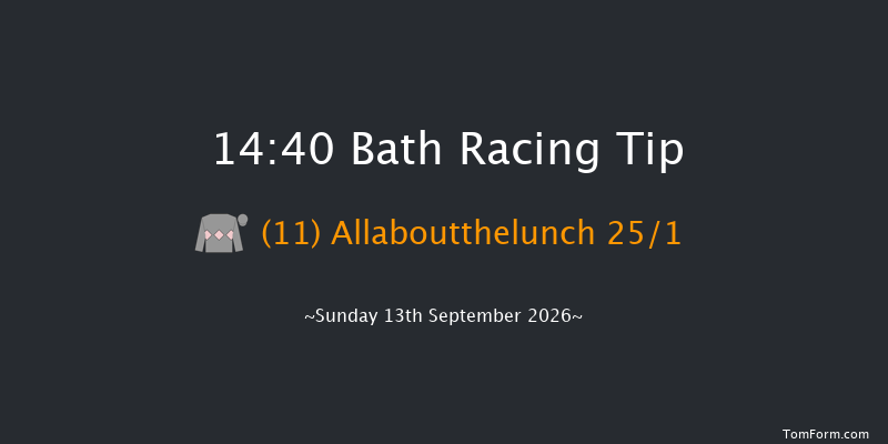 Bath 14-40 (Class 6) 8f Sat 12th Sep 2026
