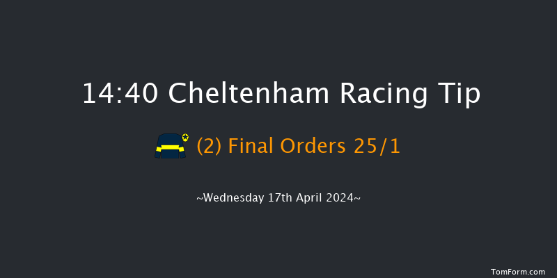 Cheltenham  14:40 Handicap Chase (Class 1)
21f Fri 15th Mar 2024