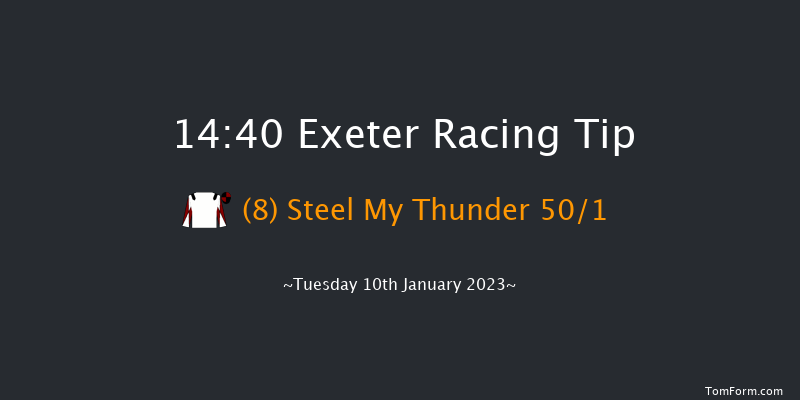 Exeter 14:40 Maiden Hurdle (Class 4) 17f Sun 1st Jan 2023