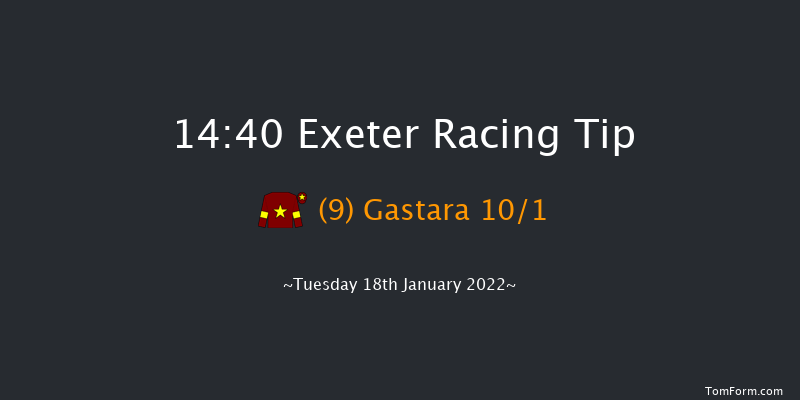 Exeter 14:40 Handicap Hurdle (Class 4) 18f Tue 11th Jan 2022