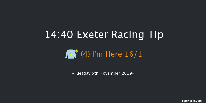 Exeter 14:40 Maiden Chase (Class 2) 24f Tue 22nd Oct 2019