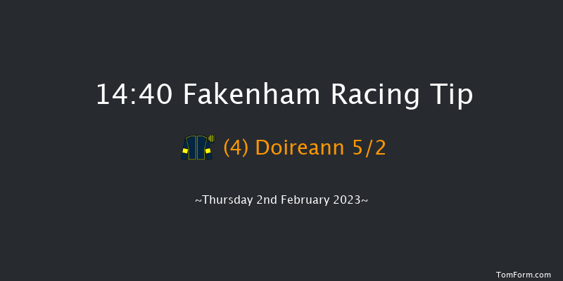 Fakenham 14:40 Handicap Hurdle (Class 5) 23f Sun 1st Jan 2023