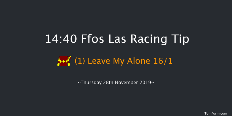 Ffos Las 14:40 Handicap Hurdle (Class 5) 20f Fri 22nd Nov 2019