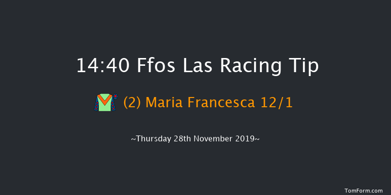 Ffos Las 14:40 Handicap Hurdle (Class 5) 20f Fri 22nd Nov 2019