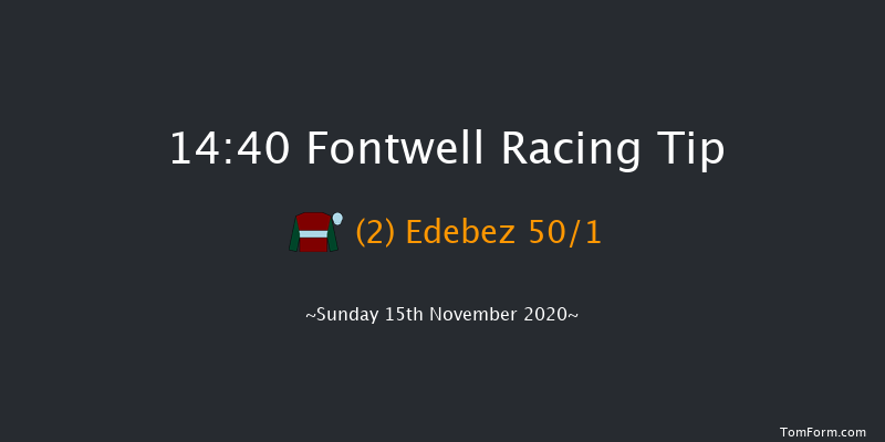 Paddy's Rewards Club Juvenile Hurdle (GBB Race) Fontwell 14:40 Conditions Hurdle (Class 4) 18f Fri 6th Nov 2020