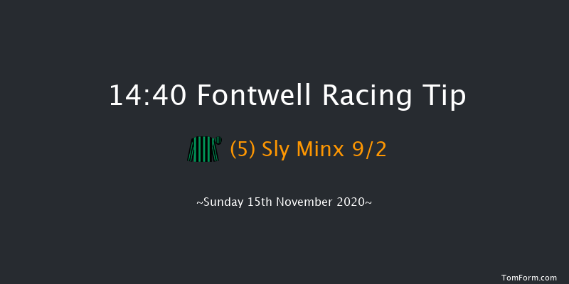 Paddy's Rewards Club Juvenile Hurdle (GBB Race) Fontwell 14:40 Conditions Hurdle (Class 4) 18f Fri 6th Nov 2020