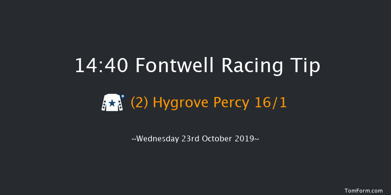 Fontwell 14:40 Handicap Hurdle (Class 3) 19f Sat 5th Oct 2019