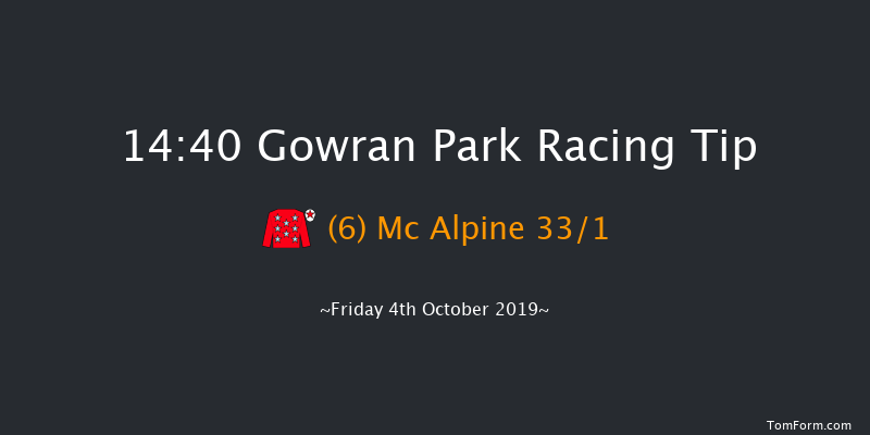Gowran Park 14:40 Maiden Hurdle 16f Thu 26th Sep 2019