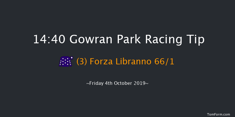 Gowran Park 14:40 Maiden Hurdle 16f Thu 26th Sep 2019