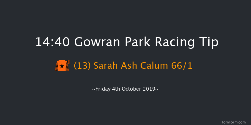 Gowran Park 14:40 Maiden Hurdle 16f Thu 26th Sep 2019