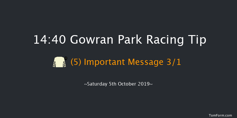 Gowran Park 14:40 Handicap Hurdle 16f Fri 4th Oct 2019