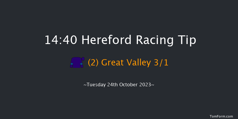Hereford 14:40 Conditions Hurdle (Class 4) 16f Tue 17th Oct 2023