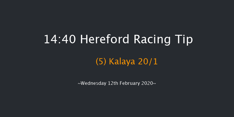 Kerry Soldier Blue Fillies' Juvenile Maiden Hurdle Hereford 14:40 Maiden Hurdle (Class 4) 16f Thu 19th Dec 2019