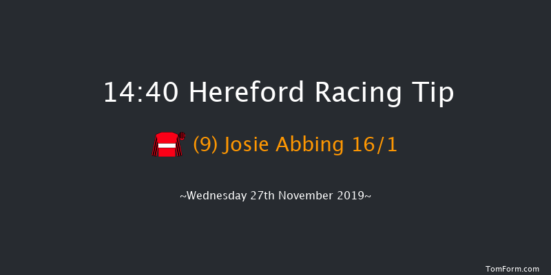 Hereford 14:40 Handicap Hurdle (Class 3) 20f Tue 12th Nov 2019