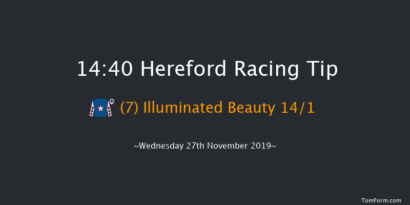 Hereford 14:40 Handicap Hurdle (Class 3) 20f Tue 12th Nov 2019