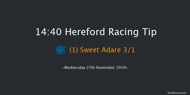 Hereford 14:40 Handicap Hurdle (Class 3) 20f Tue 12th Nov 2019