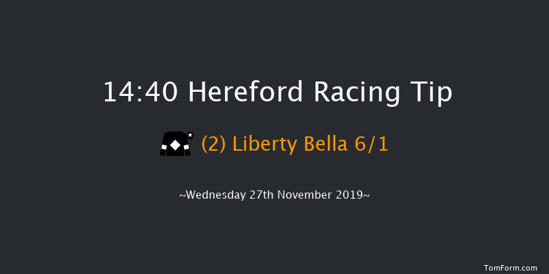 Hereford 14:40 Handicap Hurdle (Class 3) 20f Tue 12th Nov 2019