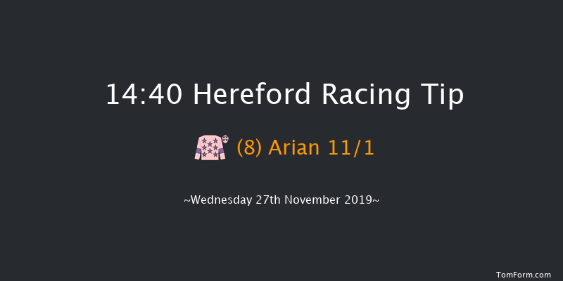 Hereford 14:40 Handicap Hurdle (Class 3) 20f Tue 12th Nov 2019