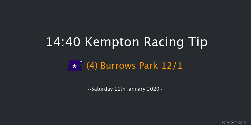 Kempton 14:40 Handicap Hurdle (Class 1) 21f Wed 8th Jan 2020