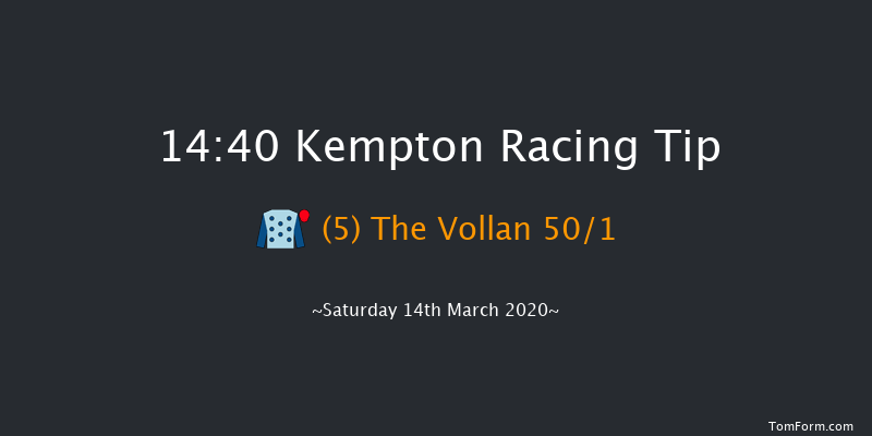 Paddy Power Silver Plate Handicap Hurdle Kempton 14:40 Handicap Hurdle (Class 2) 21f Wed 11th Mar 2020