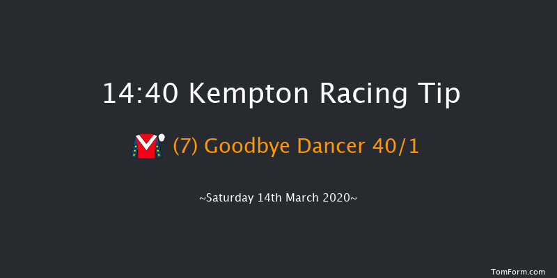 Paddy Power Silver Plate Handicap Hurdle Kempton 14:40 Handicap Hurdle (Class 2) 21f Wed 11th Mar 2020