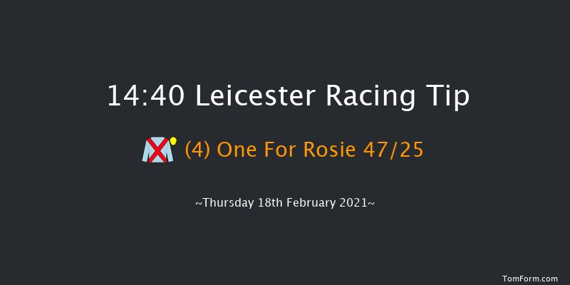 BoscaSports Retail Tote Displays Worldwide Novices' Chase (GBB Race) Leicester 14:40 Maiden Chase (Class 3) 16f Wed 13th Jan 2021