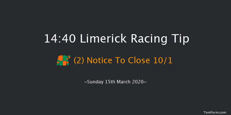 Follow Limerick Racecourse On Twitter Handicap Hurdle (80-109) Limerick 14:40 Handicap Hurdle 22f Thu 30th Jan 2020