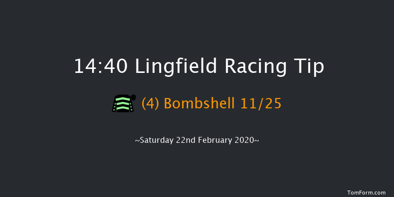 Ladbrokes 'Play 1-2-Free' On Football Novice Stakes Lingfield 14:40 Stakes (Class 5) 5f Fri 21st Feb 2020