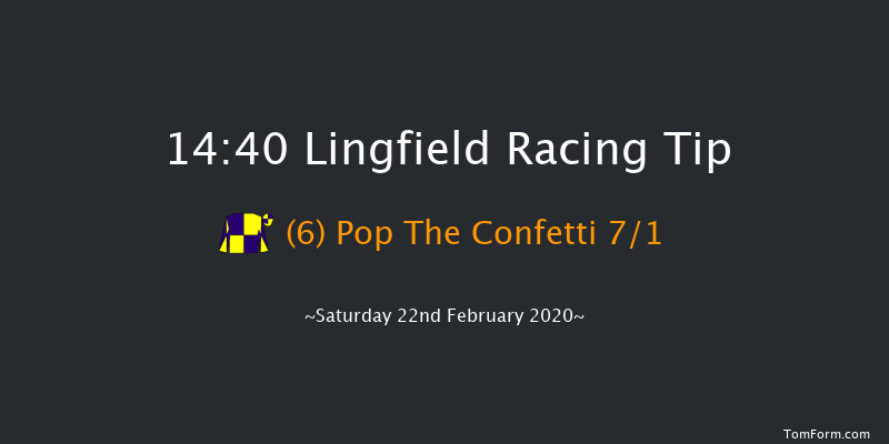 Ladbrokes 'Play 1-2-Free' On Football Novice Stakes Lingfield 14:40 Stakes (Class 5) 5f Fri 21st Feb 2020
