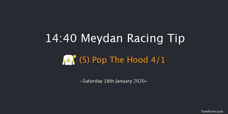 Meydan 14:40 6f 14 run Lincoln Navigator Handicap Thu 16th Jan 2020