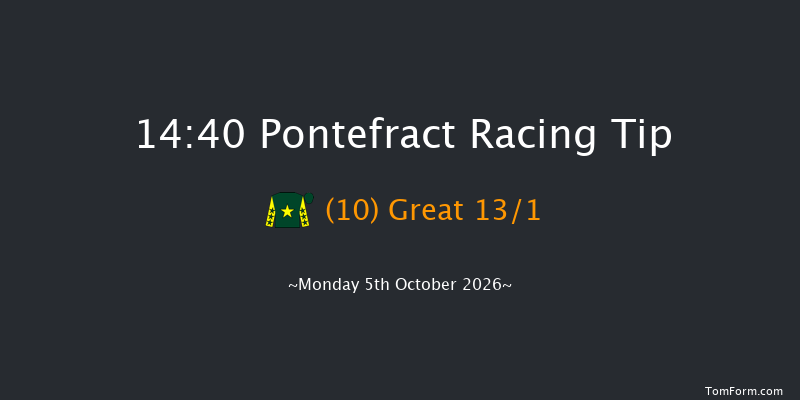 Pontefract 14-40 (Class 5) 6f Thu 24th Sep 2026