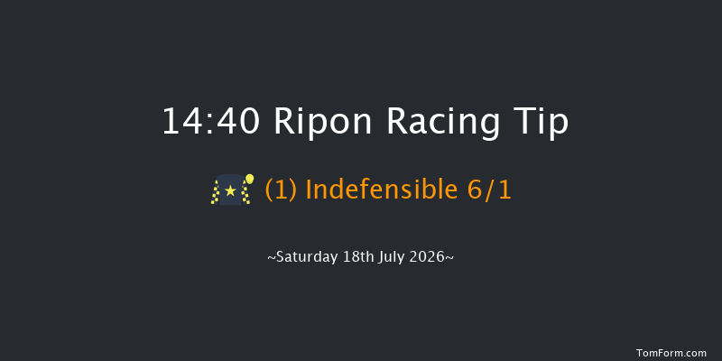 Ripon 14-40 (Class 4) 6f Mon 6th Jul 2026