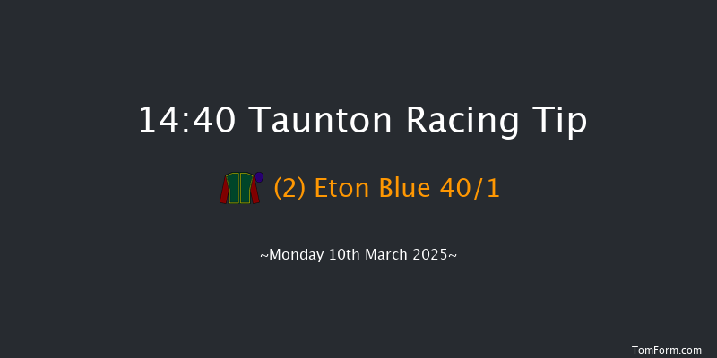 Taunton  14:40 Maiden Hurdle (Class 4) 16f Thu 27th Feb 2025
