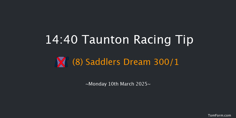 Taunton  14:40 Maiden Hurdle (Class 4) 16f Thu 27th Feb 2025