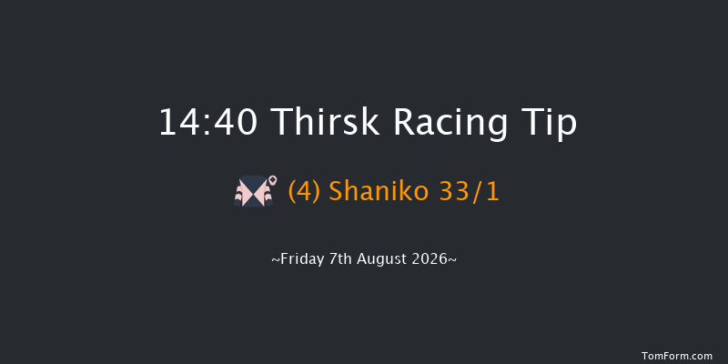 Thirsk 14-40 (Class 4) 5f Sat 1st Aug 2026