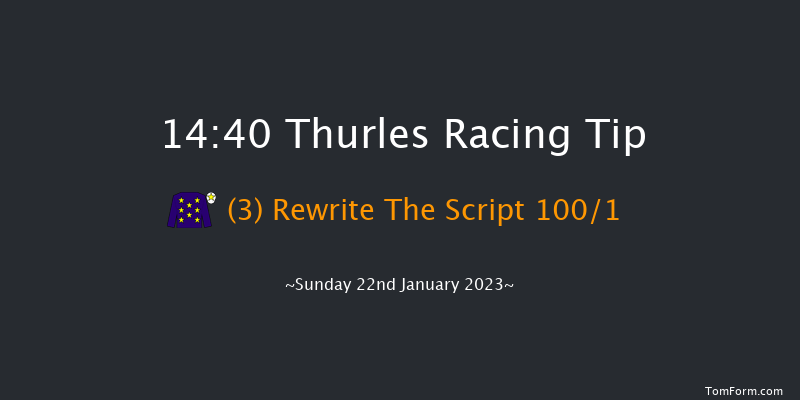 Thurles 14:40 Maiden Hurdle 16f Sun 18th Dec 2022
