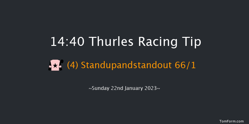 Thurles 14:40 Maiden Hurdle 16f Sun 18th Dec 2022