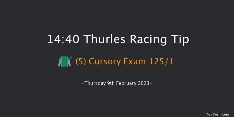 Thurles 14:40 Maiden Hurdle 16f Sun 22nd Jan 2023