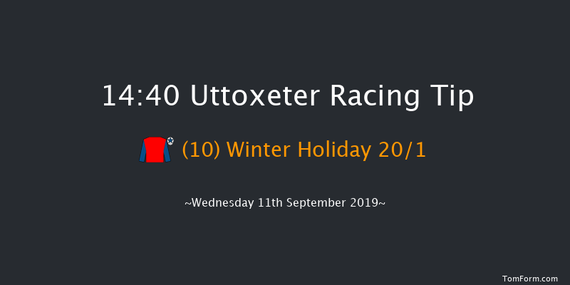 Uttoxeter 14:40 Maiden Hurdle (Class 4) 20f Wed 4th Sep 2019