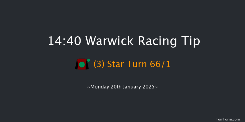 Warwick  14:40 Handicap Hurdle (Class 5) 19f Tue 31st Dec 2024