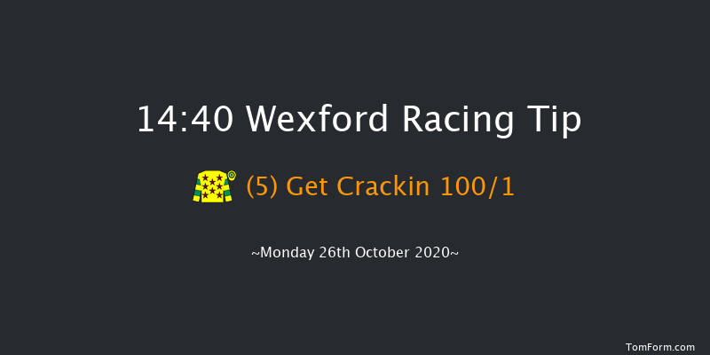 Michael Moore Car Sales Volkswagen Portarlington Maiden Hurdle Wexford 14:40 Maiden Hurdle 20f Sun 25th Oct 2020