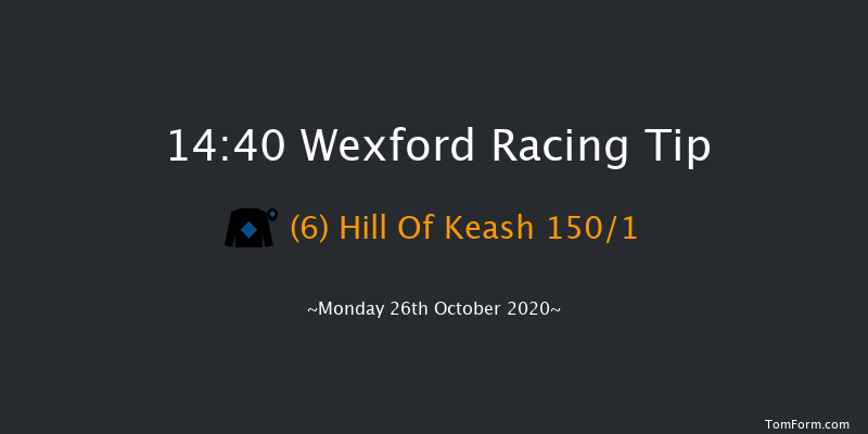 Michael Moore Car Sales Volkswagen Portarlington Maiden Hurdle Wexford 14:40 Maiden Hurdle 20f Sun 25th Oct 2020