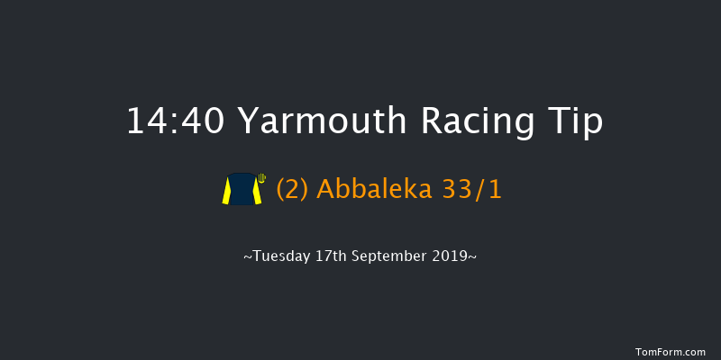 Yarmouth 14:40 Stakes (Class 4) 6f Sun 25th Aug 2019